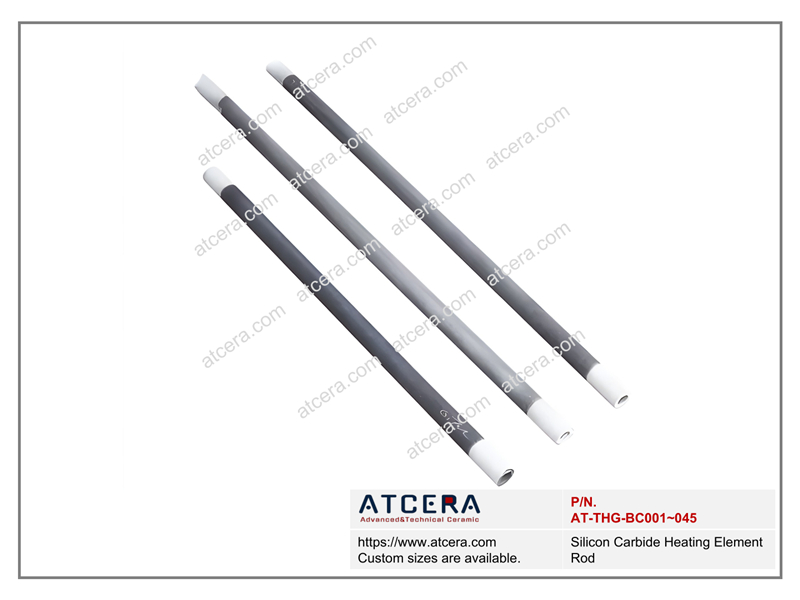 Drawing of Silicon Carbide Heating Element Rod