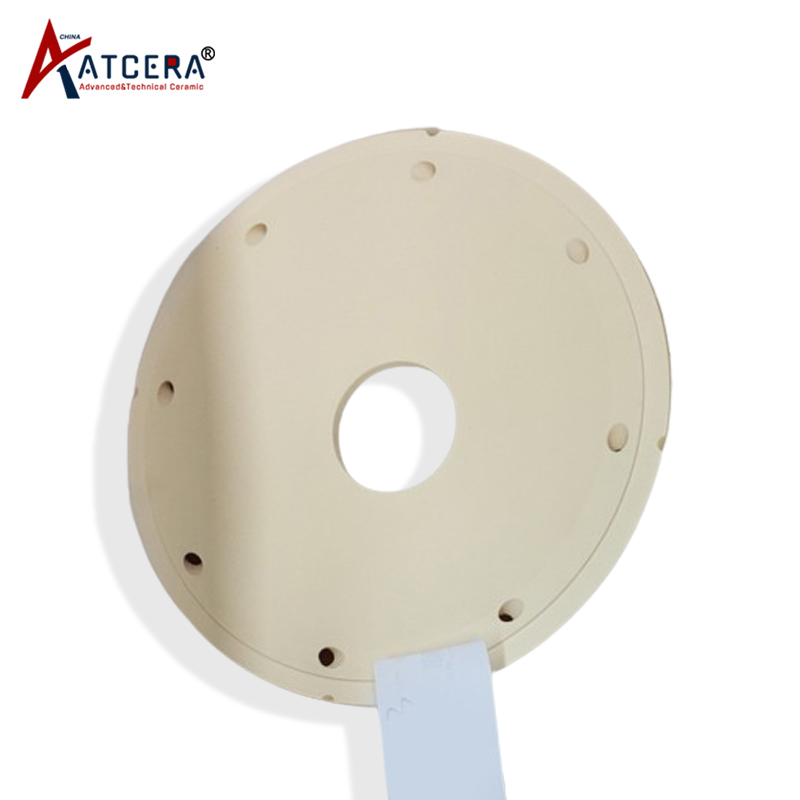 Alumina wafer polishing carrier