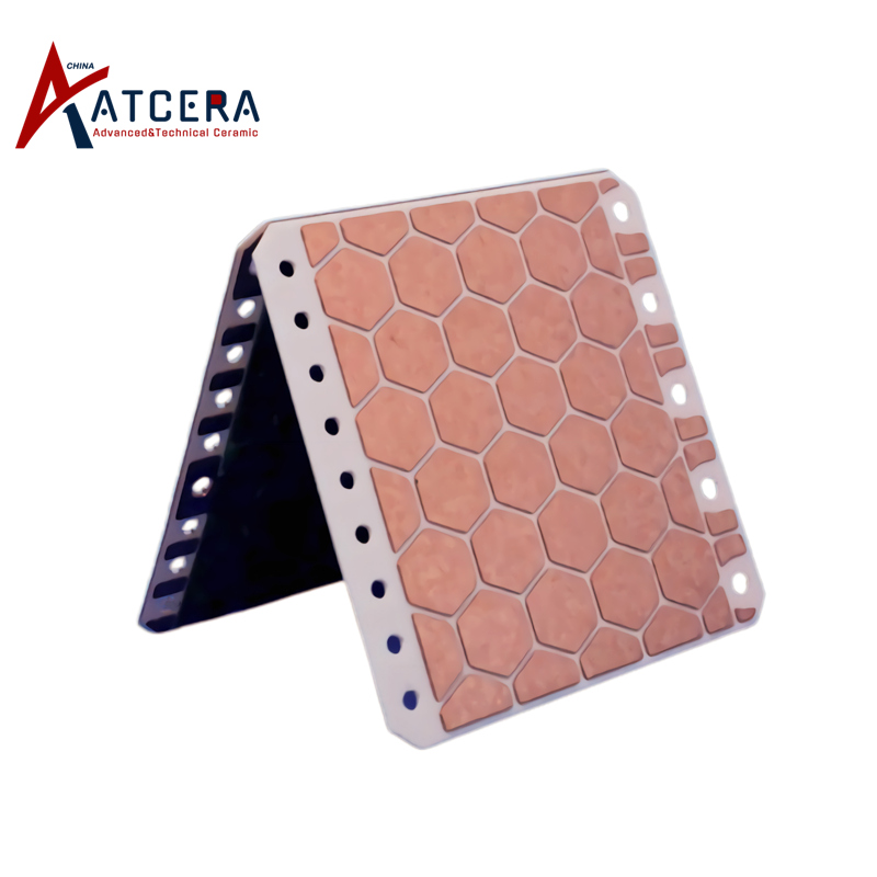 alumina disc substrate metalized