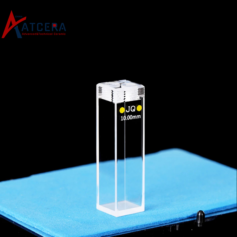 Sealable Quartz Cuvettes Packing