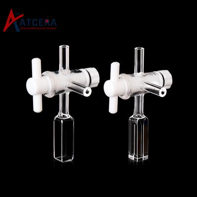 Quartz fluorescence cuvette